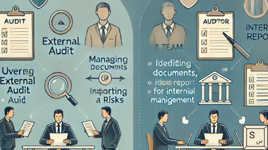 حسابرسی داخلی چیست؟ نقش، اهداف و اهمیت آن در مدیریت و کنترل سازمان 25 internal auditing vs independent auditing 1