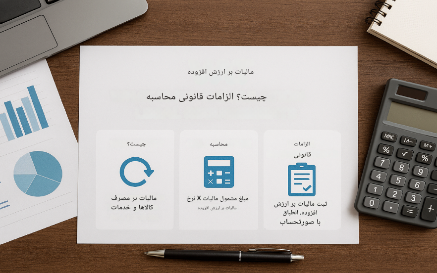 مالیات بر ارزش افزوده چیست؟ نحوه محاسبه و الزامات قانونی 11 مالیات بر ارزش افزوده