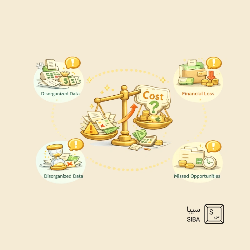 هزینه نداشتن نرمافزار حسابداری برای کسبوکار چقدر است؟ 5 cost-of-not-having-accountant-software